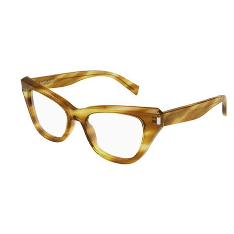 yves saint laurent prescription glasses|Saint Laurent transparent glasses.